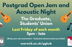 Postgrad Acoustic Open Jam