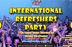 INTERNATIONAL LOVE: INTERNATIONAL REFRESHERS PARTY