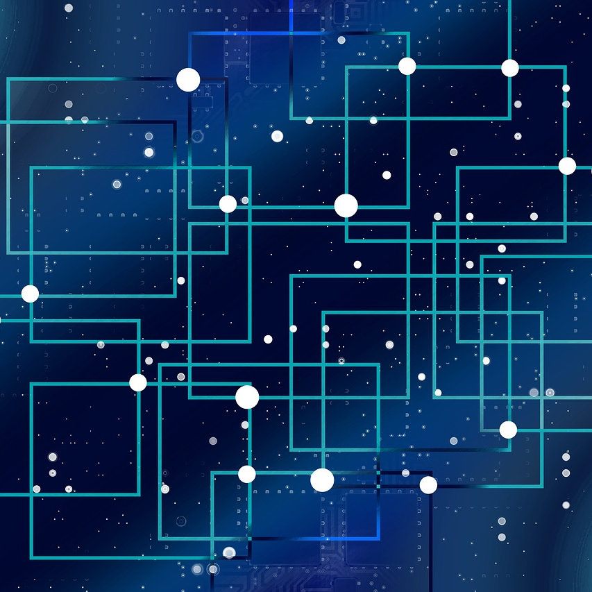 Nodes and edges in a network