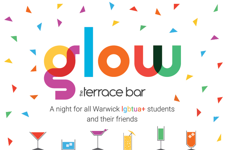 Glow event flyer