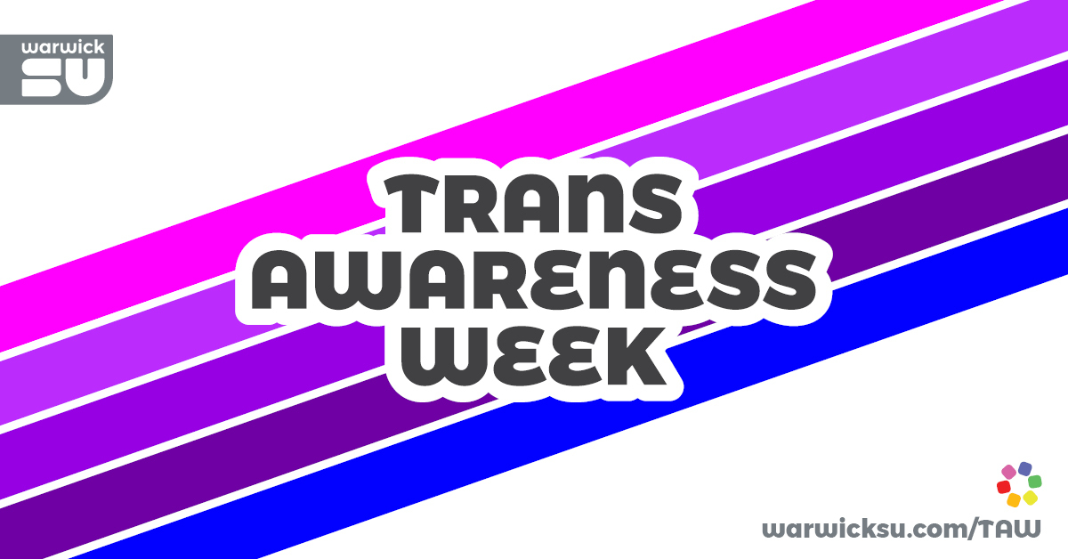 Trans awareness week banner