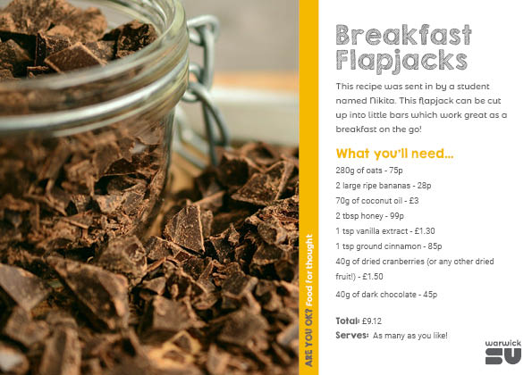 Breakfast Flapjacks