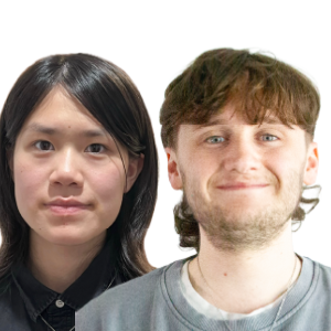 Jessie Yu and Mattie Oke - LGBTQUA+ Officers